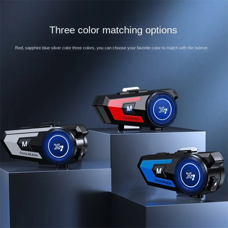 X7 Motorcycle Helmet Bluetooth Headset Riding Navigation Listening Song Soft Hard Wheat