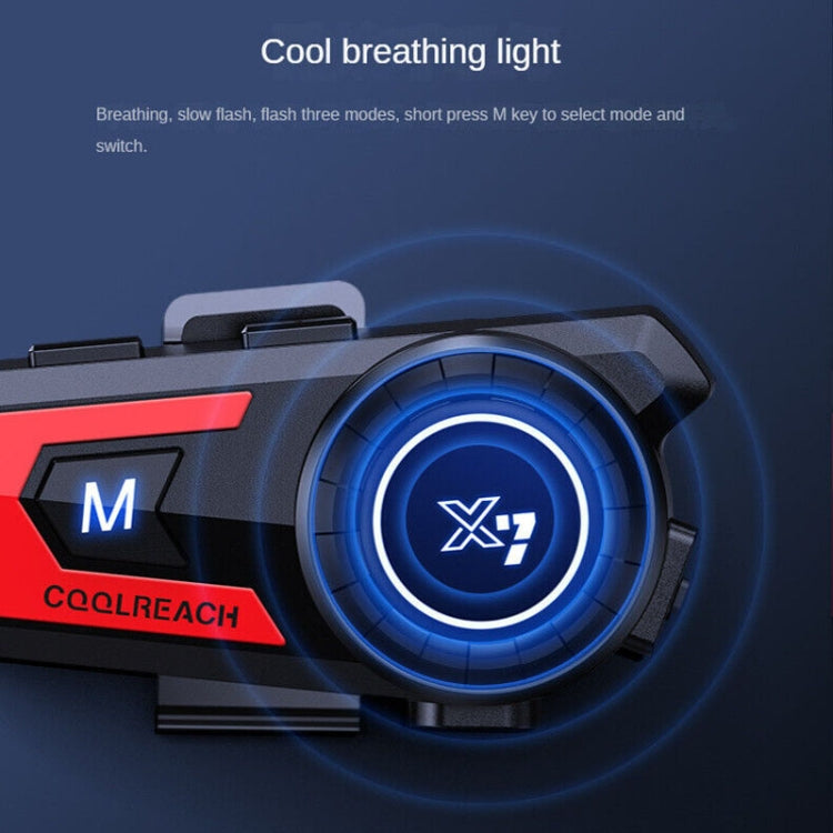 X7 Motorcycle Helmet Bluetooth Headset Riding Navigation Listening Song Soft Hard Wheat