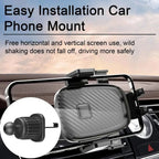 Car Air Outlet Rotating Spiral Hook Tail Clip Mobile Phone Holder