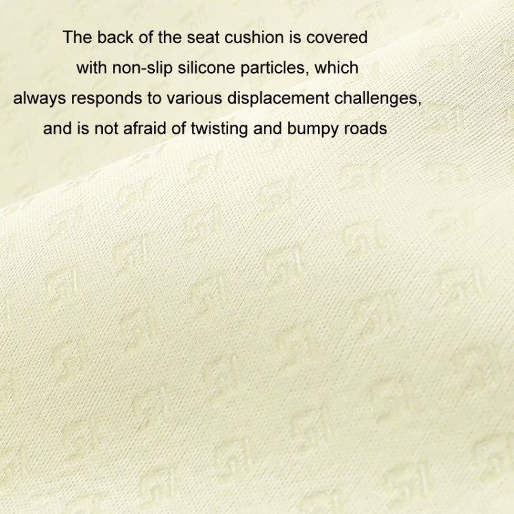 Car USB Heated Seat Cushion Winter Plush Child Seat Pad, 90x32cm