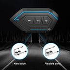 X6 Helmet Bluetooth Headset Wireless Waterproof Moto Handsfree Stereo Headphone