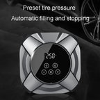 Car Intelligent Digital Display Inflator Pump Portable Car Tire Pneumatic Engine, 19 Cylinders, 22 Cylinders, 30 Cylinders