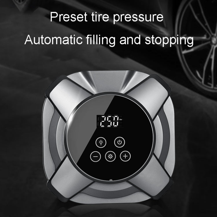 Car Intelligent Digital Display Inflator Pump Portable Car Tire Pneumatic Engine, 19 Cylinders, 22 Cylinders, 30 Cylinders