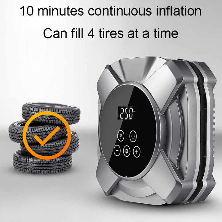 Car Intelligent Digital Display Inflator Pump Portable Car Tire Pneumatic Engine, 19 Cylinders, 22 Cylinders, 30 Cylinders