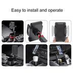 2 in 1 Car Mobile Phone Holder Multifunctional Water Cup Beverage Holder