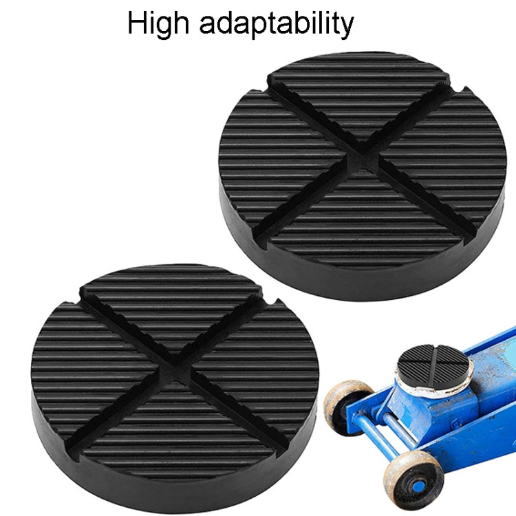 Car Jack Rubber Mat Car Shock Absorbing Cushioning Rubber Gasket, Round Shape