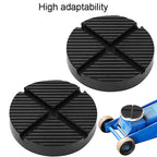 Car Jack Rubber Mat Car Shock Absorbing Cushioning Rubber Gasket, Round Shape