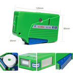 Komshine Handheld Cassette Fiber Cleaning Box Replacement, KCC-550, CC-550-R