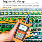 Komshine Mini Handheld Optical Power Meter Fiber Loss Measurement, KPM-25M-A/-70DBM to +6DBM, KPM-25M-C/-50DBM to +26DBM