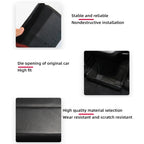 For Tesla Model Y PU Leather Car Interior Storage Glove Box Modification Accessories, Seat Model, Air Outlet Model