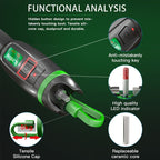 KomShine Metal Visible Laser Light Source Fiber Optic Red Light Pen, KFL-11P-20MW, KFL-11P-30MW