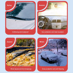 ST-3959 Snow Cover Front Windshield Strong Magnetic Adsorption Car Windshield Cover Oxford Cloth Comprehensive Protection