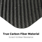 For Tesla Model 3 / Y Carbon Fiber Center Panel Protective Film Anti-Scratch Car Interior, Light, Matte