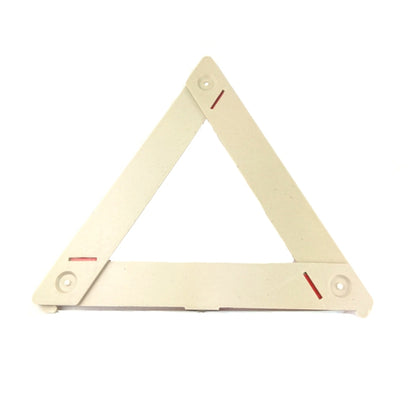 Car Storage Foldable Tripod Warning Plaque Car Emergency Warning Sign, 28 x 24cm