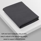 Yoga Blanket Upside Down Aid Sweat Absorbent Non-Slip Meditation Blanket, Light Gray, Black, Dark Gray