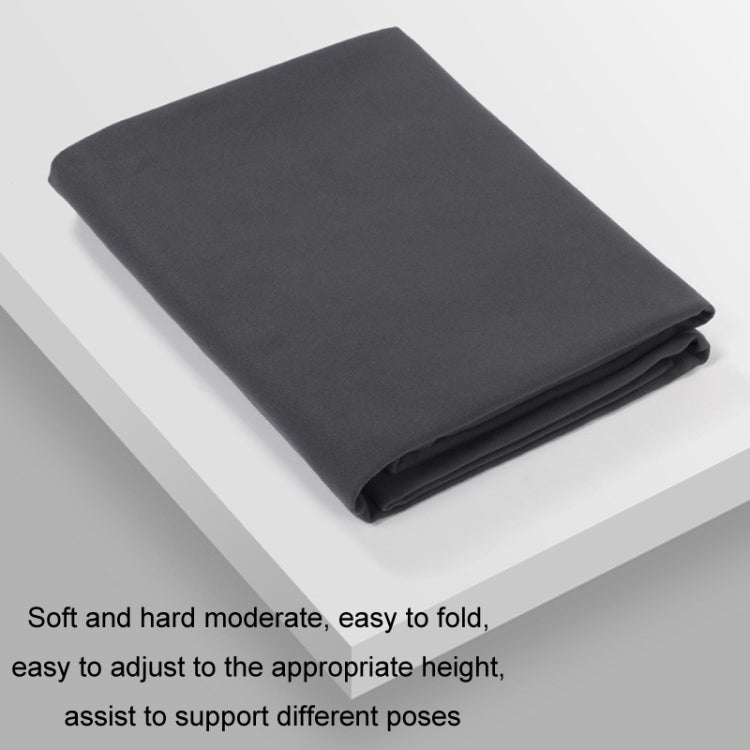 Yoga Blanket Upside Down Aid Sweat Absorbent Non-Slip Meditation Blanket, Light Gray, Black, Dark Gray