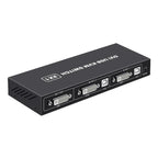 4K DVI USB KVM Switch DVI 2 In 1 Out Adapter Two Computer Shared Switcher Hub, SW88