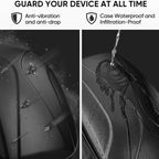 For Meta Quest 3 Hard Suitcase Expandable Capacity Shoulder Backpack