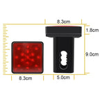 Automotive LED Trailer Lights Universal Rear Brake Lights, Black Shell 12 Light, Black Shell 15 Light, Red Shell 12 Lights, Red Shell 15 Lights