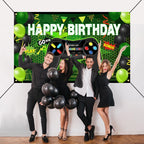 180x110cm Game Console Theme Birthday Background Birthday Party Decoration Banner, 2023SRB51, 2023SRB53, 2023SRB54