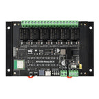 WAVESHARE RP2350 Industrial Control Board 6-Channel Relay Module, Based On RP2350 Microcontroller, Supports Wxternal Interfaces RS485 And Pico, With Wi-Fi Module