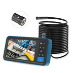 TESLONG MS450 8mm Dual Lens HD 4.5 Inch Large Screen Borescope Auto Repair Tool, 5M, 8mm Dual Lens / 5m