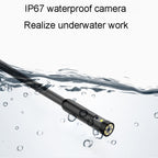 TESLONG MS450 8mm Dual Lens HD 4.5 Inch Large Screen Borescope Auto Repair Tool, 5M, 8mm Dual Lens / 5m
