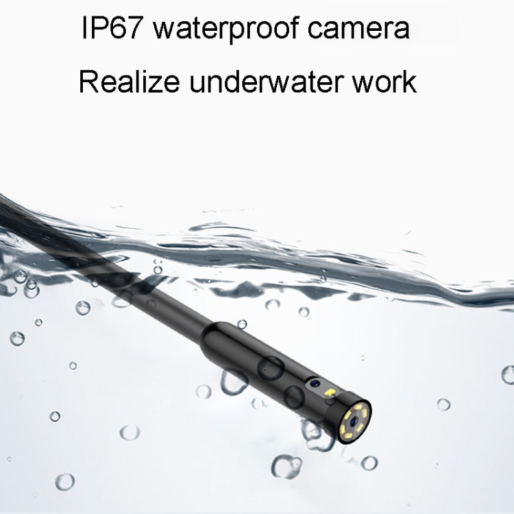 TESLONG MS450 8mm Dual Lens HD 4.5 Inch Large Screen Borescope Auto Repair Tool, 5M, 8mm Dual Lens / 5m