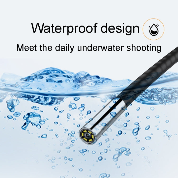 Teslong NTS300 5.5mm-3M  Dual Lens Waterproof 5 Inch HD Industrial Borescope Auto Repair Tools, 5.5mm Dual Lens / 3m