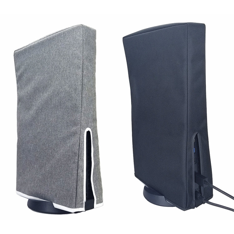 For PS5 Slim Disc & Digital Host Dust Cover Protective  Case, Vertical Gray, Vertical Black, Horizontal Gray, Horizontal Black