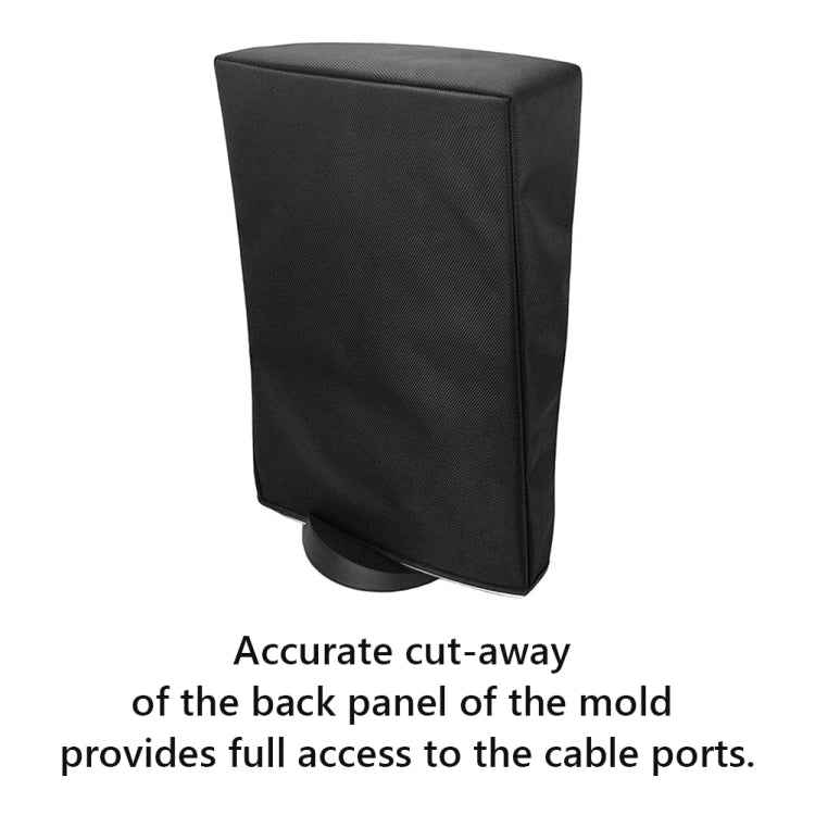 For PS5 Slim Disc & Digital Host Dust Cover Protective  Case, Vertical Gray, Vertical Black, Horizontal Gray, Horizontal Black
