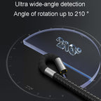 TESLONG TD500 8.5mm Lens HD 5 Inch Large Screen 360 Degree Dual Steering Borescope Industrial Components Overhaul, 8.5mm Single Lens
