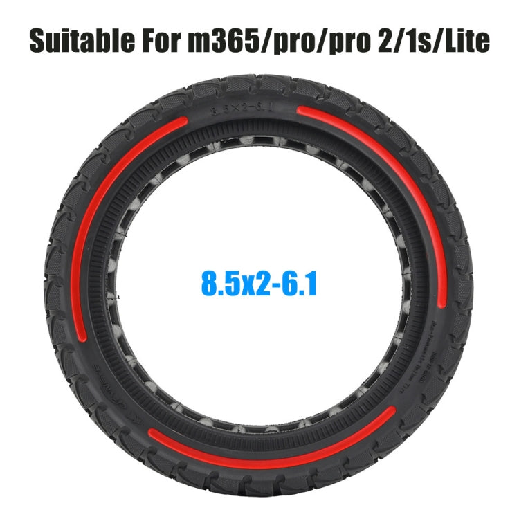 8.5 x 2 inch Colorful Flick Off-road Honeycomb Tires for Xiaomi M365 / Pro / Pro 2 / 1S / Lite, 8.5 x 2-6 (Tricolor), 8.5 x 2-6  (Red), 8.5 x 2-6 (Blue)