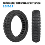 8.5 x 2 inch Colorful Flick Off-road Honeycomb Tires for Xiaomi M365 / Pro / Pro 2 / 1S / Lite, 8.5 x 2-6 (Tricolor), 8.5 x 2-6  (Red), 8.5 x 2-6 (Blue)