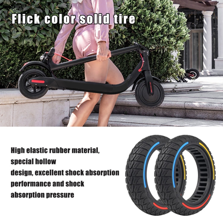 10 x 2.5-7 Inch Colorful Flick Off-Road Honeycomb Tires For Xiaomi Scooter 4 / 4 Pro, 10 x 2.5-7 (Tricolor), 10 x 2.5-7 (Yellow), 10 x 2.5-7 (Red)