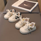 Baby Toddler Shoes Boys And Girls Packed Toe Anti Kick Casual Board Shoes, 16, 17, 18, 19, 20, 21, 22, 23, 24, 25