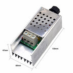 10000W High Power SCR Speed Controller Voltage Regulator Dimmer Thermostat With Shell