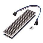 MAX7219 Point Battage Module LH Control Single-Chip Module 4 In 1 Display With 5P Cable, Red Light, Green Light, Blue Light