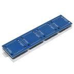 MAX7219 Point Battage Module LH Control Single-Chip Module 4 In 1 Display With 5P Cable, Red Light, Green Light, Blue Light