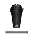 ENLEE Mountain Bike Fenders Mountain Bicycle Saddle Universal Riding Accessories, Carbon Fiber, Camouflage, Lightning