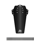 ENLEE Mountain Bike Fenders Mountain Bicycle Saddle Universal Riding Accessories, Carbon Fiber, Camouflage, Lightning