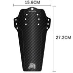 ENLEE Mountain Bike Fenders Mountain Bicycle Saddle Universal Riding Accessories, Carbon Fiber, Camouflage, Lightning