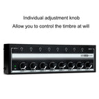 8-Channel Monitoring Multi-Channel Headphone Amplifier For Recording Studio, US Plug, HA800