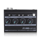Mini HIFI 8-channel Monitoring Portable Headphone Amplifier Distributor, AMP-i4Ⅱ