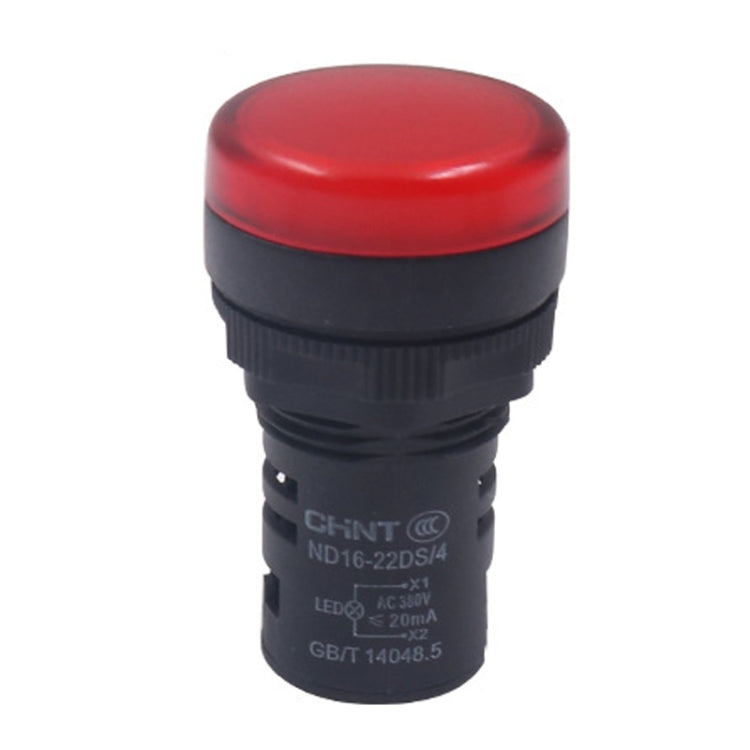 CHINT ND16-22DS LED Signal Light Power AD Indicator Lights, 24V (Red), 24V (Green), 24V (Yellow)