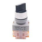 CHNT NP4-20X/31 Rotary Button 3-Position Self-Locking Transfer Switch Contacts 2 Normally Open