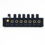 Ultra-Compact Low-Noise 6 Channel Stereo Audio Mixer, US Plug, MIX600