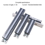 Terminal Block Rail Type Wiring Block Paralleling Wires Wire Connector, CHINT TD-1510, CHINT TD-1515, CHINT TD-1520, CHINT TD-1525, CHINT TD-1530, CHINT TD-1540, CHINT TD-1550, CHINT TD-2010, CHINT TD-2015, CHINT TD-2020, CHINT TD-2030, CHINT TD-2040  ...