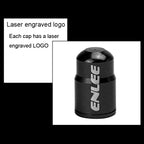 ENLEE E-FZ1004 2pcs /Set Bicycle French Valve Caps Aluminum Alloy Dust Cap For Tire Valve Caps