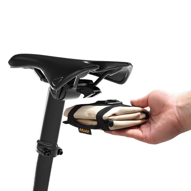 ENLEE EN-5641412 Bicycle Storage Tail Bag Road Bike Seat Cushion Snap-on Repair Kit